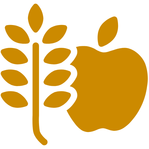 wheat and apple icon