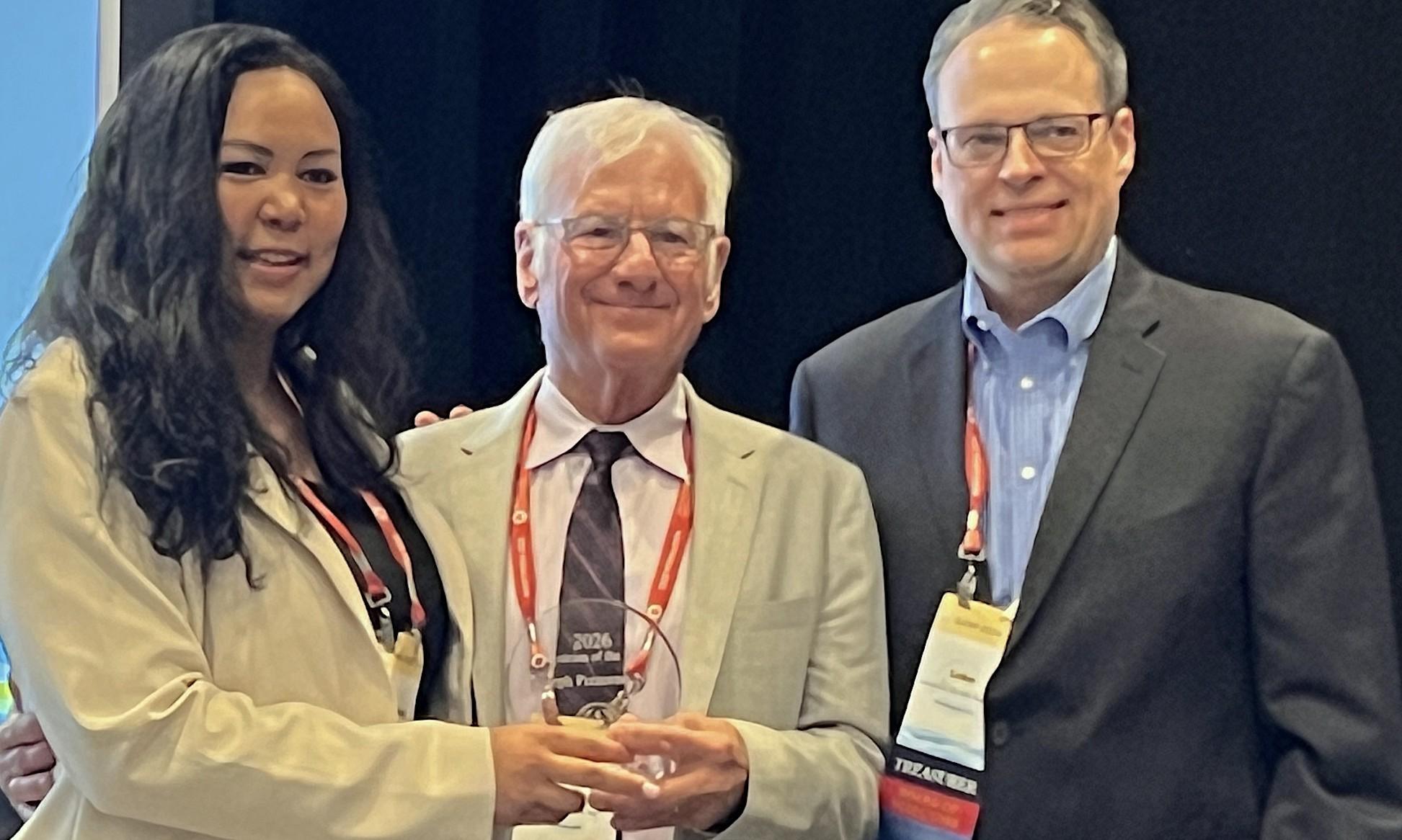 Dr Joe Pizzorno receives the AANMC Physician of the Year Award for 2026