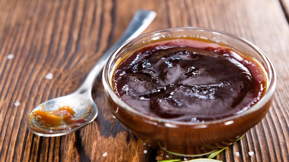 bowl of barbeque sauce